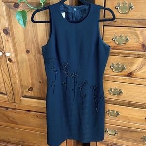 🌸Kenar black cocktail dress with beads